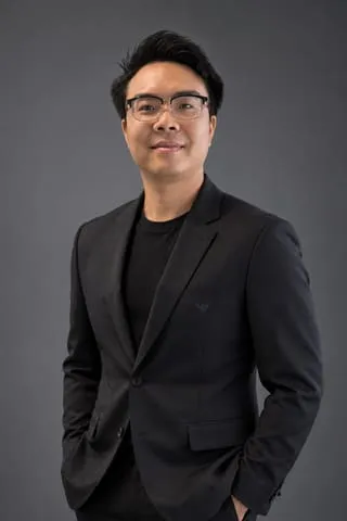 AI-generated studio portrait of Choo Cheng Chuen, made at AI Odyssey, September 2026