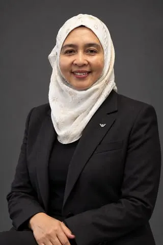 AI-generated studio portrait of Noorsham Johari, made at AI Odyssey, September 2026
