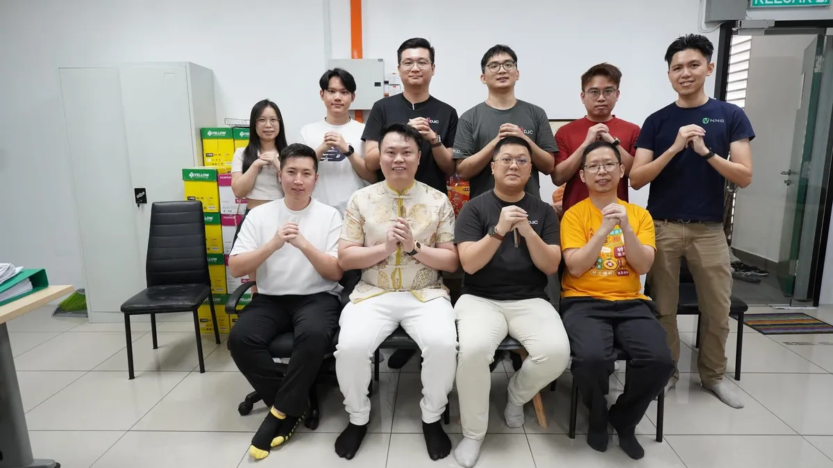 Gong xi fa cai, from all of us
