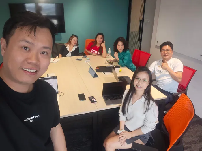 On-site with a client team